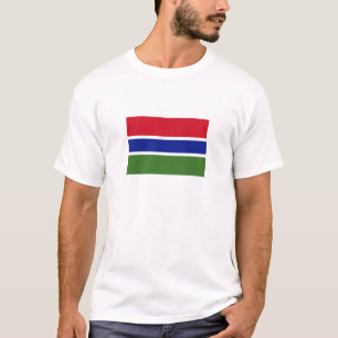 Camiseta Gâmbia Flag