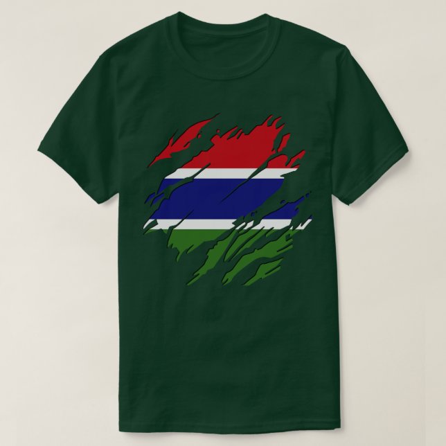 Camiseta Gâmbia Sempre (Frente do Design)