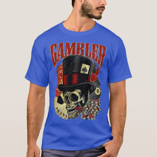 Camiseta Gambler skull