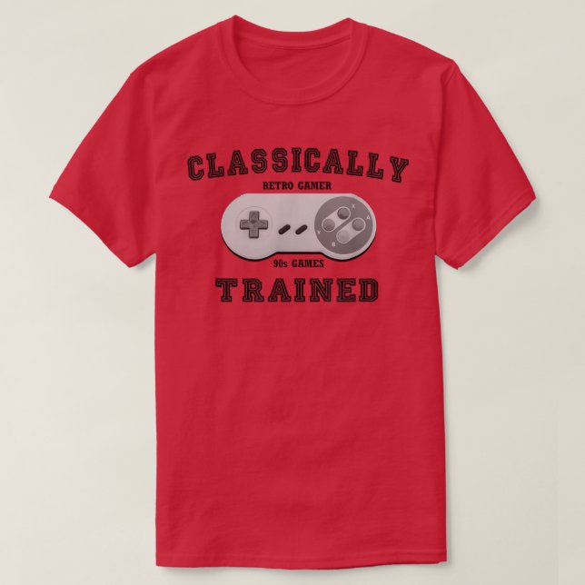 Camiseta Game Controller Classical Trered Retro Gamer 9 (Frente do Design)