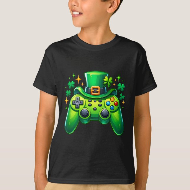 Camiseta Game Controller Gamer Irish Boys M (Frente)