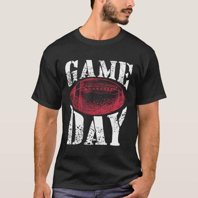 Camiseta Game Day American Football (Frente)