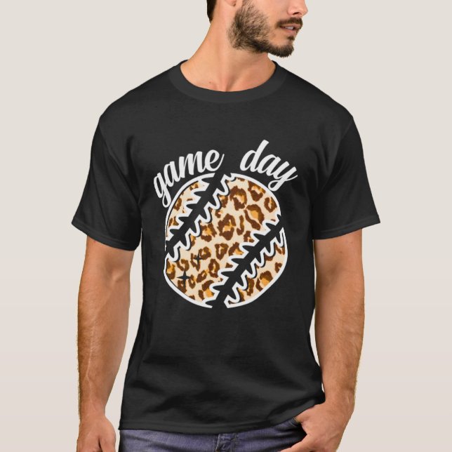 Camiseta Game Day Baseball Softball Pitcher Catcher (Frente)