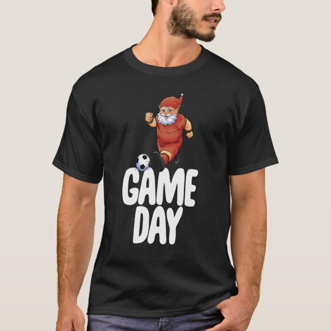 Camiseta Game Day Gnome  Football Game Celebration Women 2 (Frente)