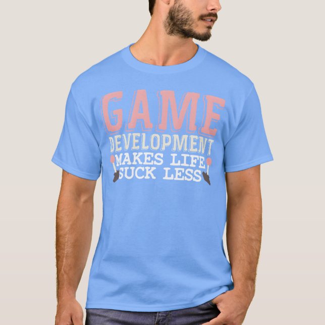 Camiseta Game Dev Joke Programmer Coder Developer Gaming bo (Frente)