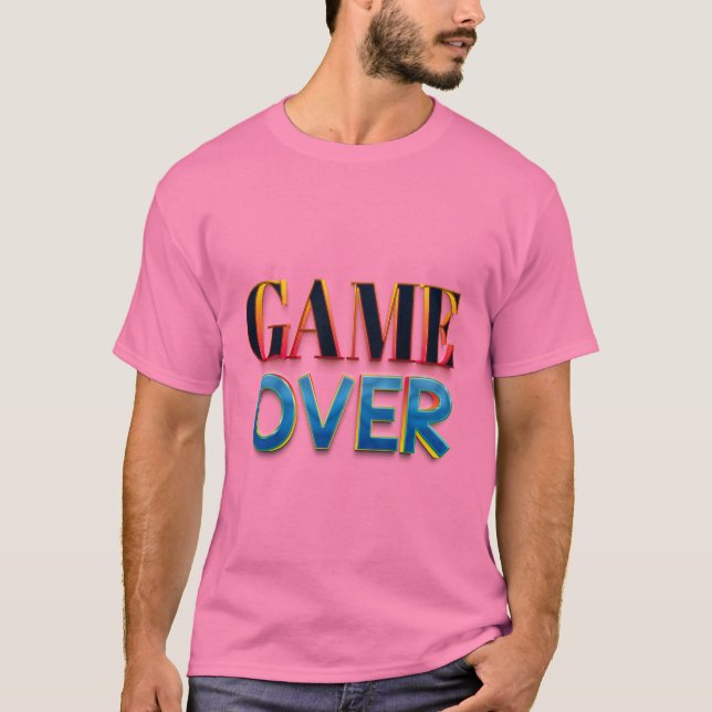 Camiseta Game Mode On – Gamer Graphic T-Shirt (Frente)