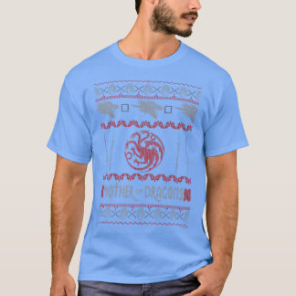Camiseta Game Of Thrones Natal Mãe De Dragões Feio