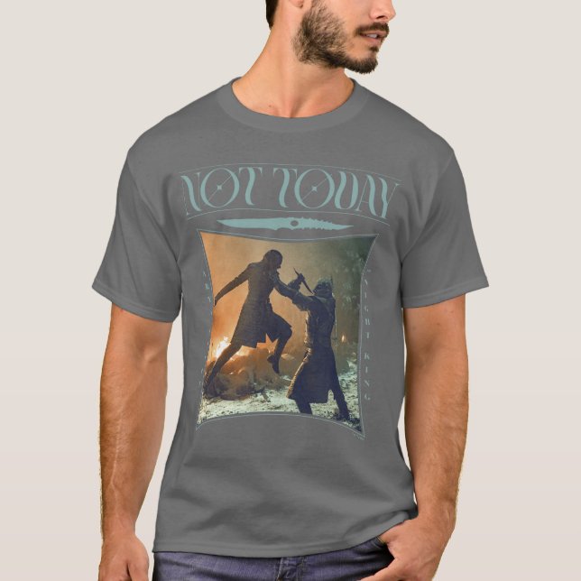 Camiseta Game ofhrones Notoday Night King Arya Cinematic Pa (Frente)