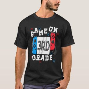 Camiseta Game On 3rd Grade Video Gamers 3rd Grade Level Unl