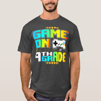 Camiseta Game On 9th Grade Gaming Video Back To School Boy