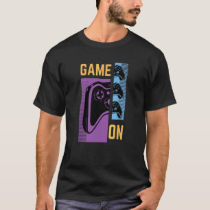 Camiseta Game On Console Controller The Oighties Gamer