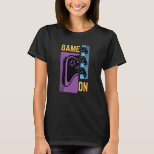 Camiseta Game On Console Controller The Oighties Gamer