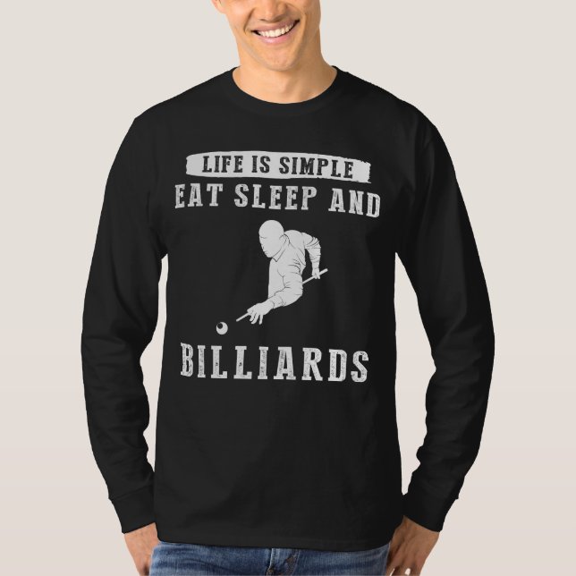 Camiseta Game On, Life: A vida é simples: coma, dorme e fer (Frente)