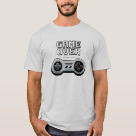 Camiseta Game Over Casamento