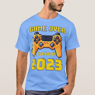 Camiseta Game Over Class of 2023 Videos games Vintage Gradu