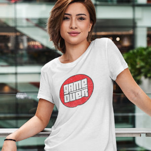 Camiseta Game Over - Computador Gamer