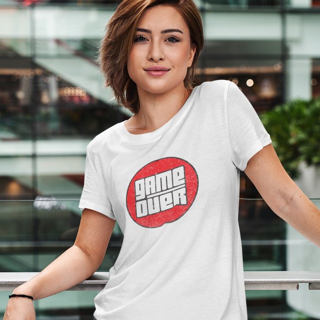 Camiseta Game Over - Computador Gamer (Criador carregado)