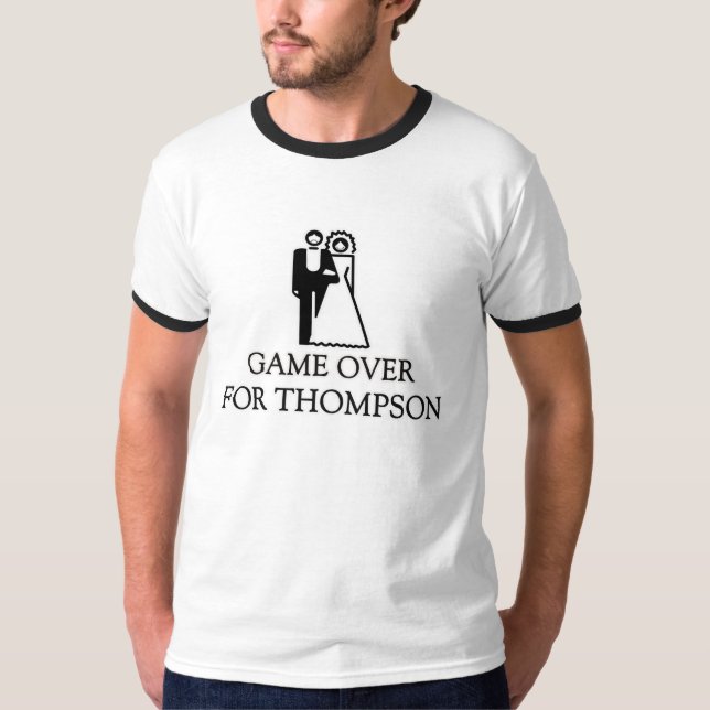 Camiseta Game Over For Thompson (Frente)