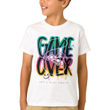 Game over graffiti joystick gamer