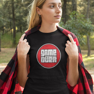 Camiseta Game Over Icon - Video Gamer's T-Shirt