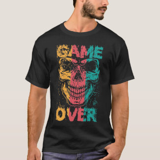 Camiseta Game Over Skull