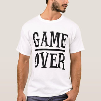 Camiseta Game Over Video Games