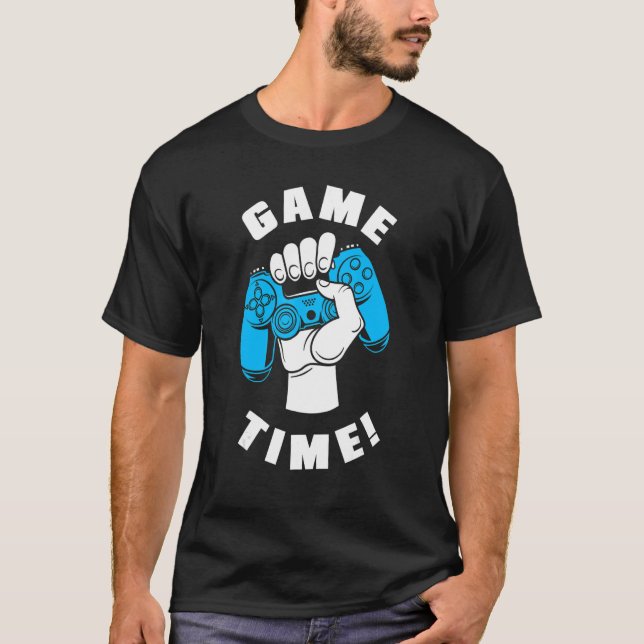 Camiseta Game Time Game Game Player Gamer Console P (Frente)
