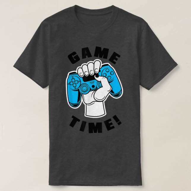 Camiseta Game Time Game Game Player Gamer Console P (Frente do Design)
