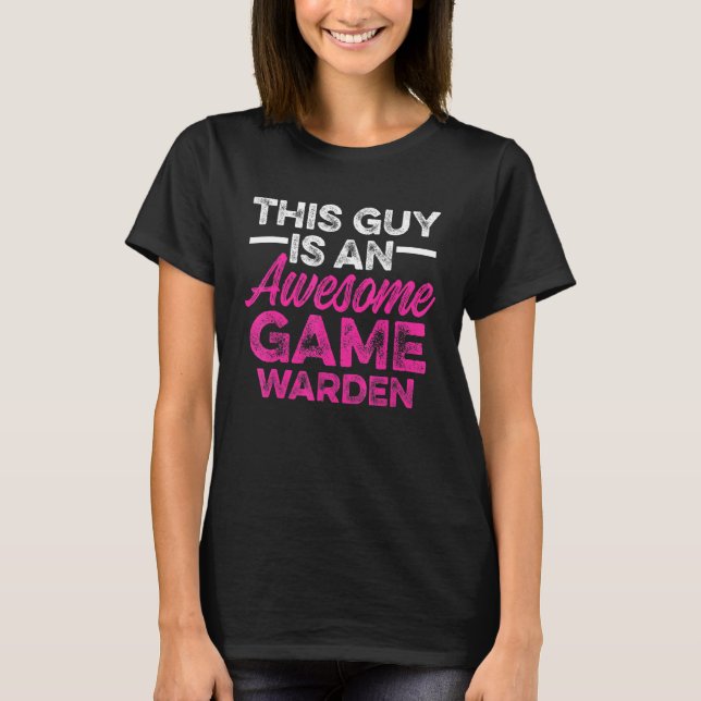 Camiseta Game Warden Conservation Officer 6 (Frente)