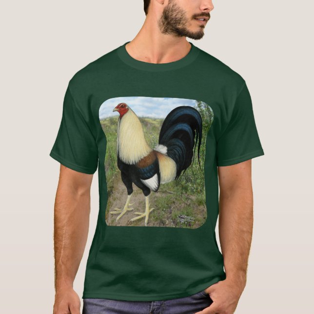 Camiseta Gamecock da estrada secundária (Frente)