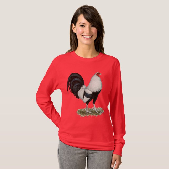 Camiseta Gamecock prateado (Frente Completa)