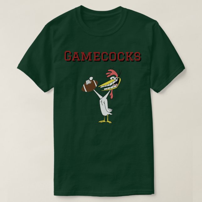 Camiseta Gamecocks toon (Frente do Design)