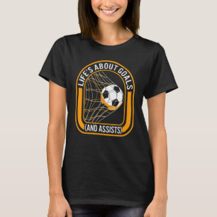 Camiseta Gameday Life's Sobre os Objetivos Auxilia Soccer B