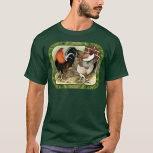 Camiseta Gamefowl na fazenda