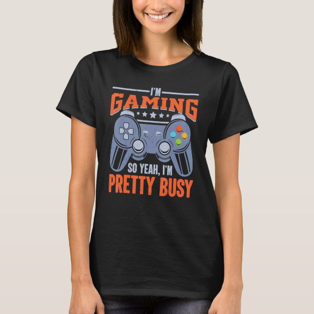 Camiseta Gameholic Video Gamers Online Gaming Developer Lif (Frente)