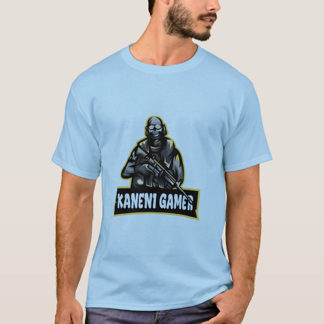 Camiseta Gamer arábico gamer tunisiano KANENI (Frente)