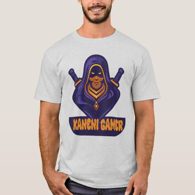 Camiseta Gamer arábico gamer tunisiano KANENI (Frente)
