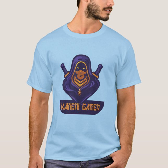 Camiseta Gamer arábico gamer tunisiano KANENI (Frente)