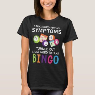 Camiseta Gamer Bingo Bingo Engraçado