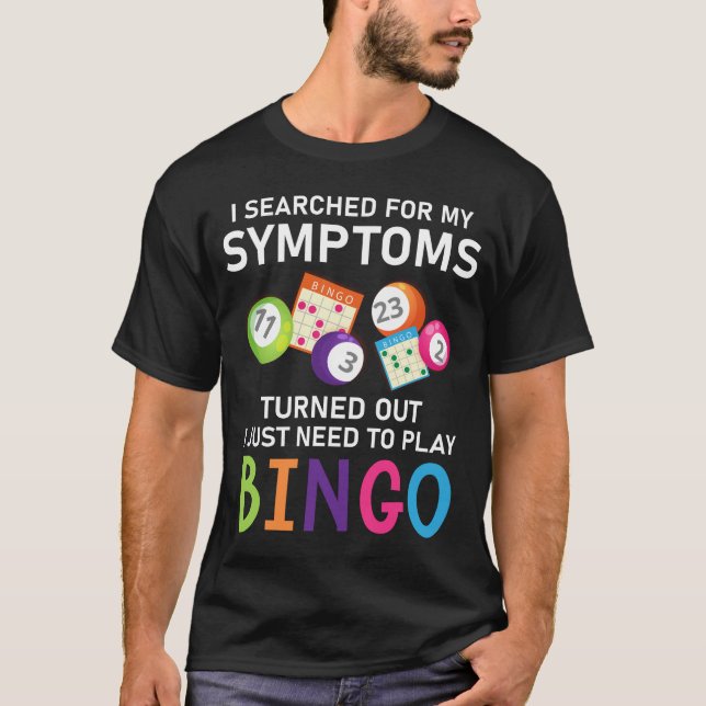 Camiseta Gamer Bingo Bingo Engraçado (Frente)