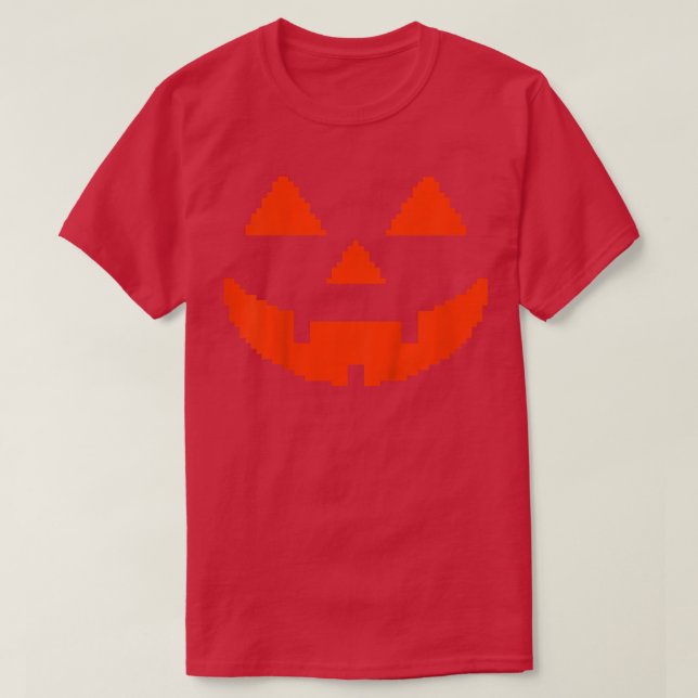 Camiseta Gamer Boys Pixel Pumpkin Patch Jogos Halloween Vi (Frente do Design)
