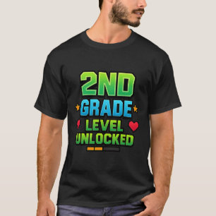 Camiseta Gamer Boys Voltam à Escola 2ª Série Primeiro Dia S