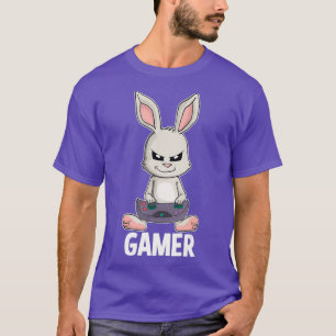 Camiseta Gamer Bunny Cute Rabbit Páscoa Jogo Rpg