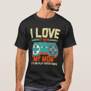 Camiseta Gamer Cite Roupa para Crianças Que Ama Vídeo