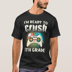Camiseta Gamer Controller School Im Pronto Para Esmagar O F