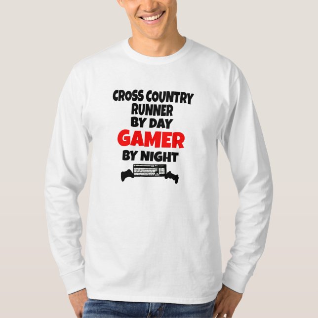Camiseta Gamer Cross Country Runner (Frente)