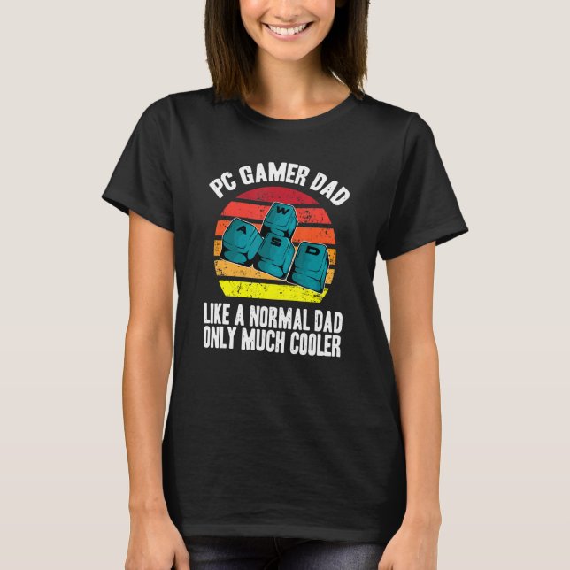 Camiseta Gamer Dad Like a Regular Dad but Cooler Video Game (Frente)