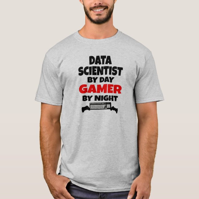 Camiseta Gamer Data Scientist (Frente)