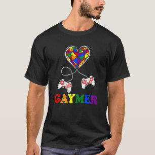 Camiseta Gamer De Jogos Do Orgulho gay Rainbow Gamer Lgbtq