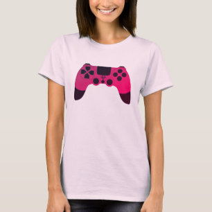 Camiseta Gamer de Nerd de videogames de controladora de jog